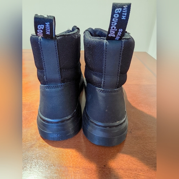 Dr. Martens Black Women's Combat Boots - Picture 3 of 4